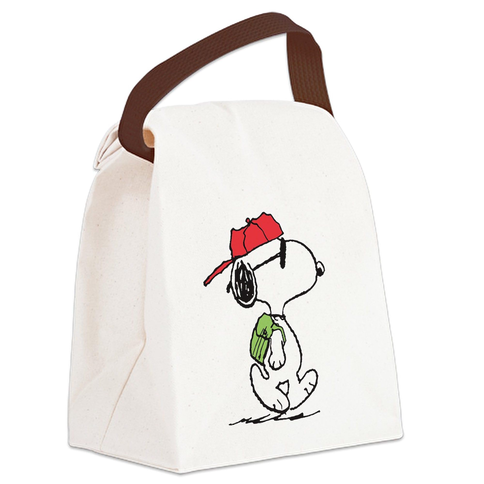 Amazon.com: CafePress SNOOPY Joe Cool Canvas Lunch Bag with Strap